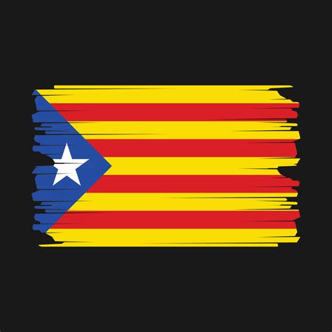 Catalonia Flag Illustration 21939822 Vector Art At Vecteezy