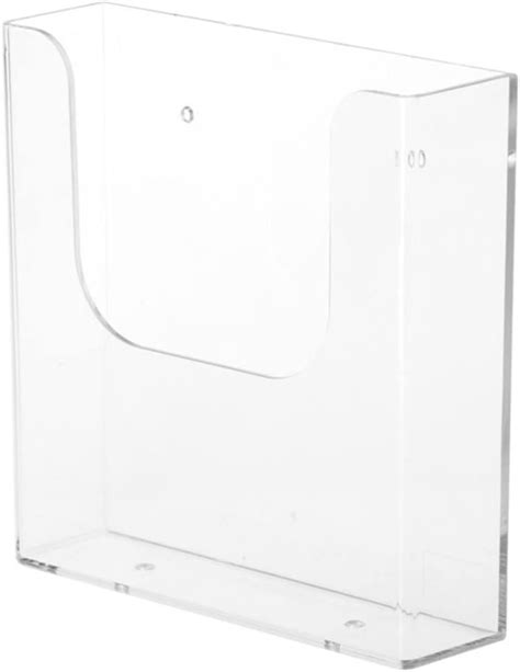 Tofficu Hanging Wall File Organizer Clear Plastic Wall Mounted File Holder Folder