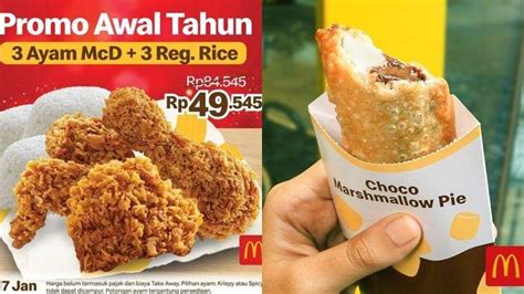 Hari Terakhir Promo Mcd Periode 13 17 Januari 2023 Dapatkan 3 Potong