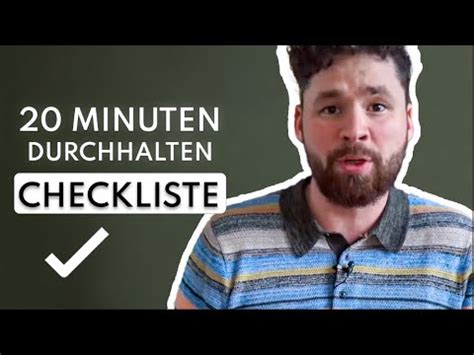 L Nger Durchhalten Im Bett Anleitung Mit Checkliste Youtube