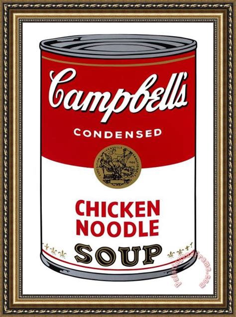 Andy Warhol Campbell S Soup I Chicken Noodle C 1968 Framed Print For