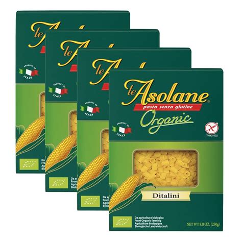 Amazon Le Asolane Certified Organic Gluten Free Ditalini Pasta