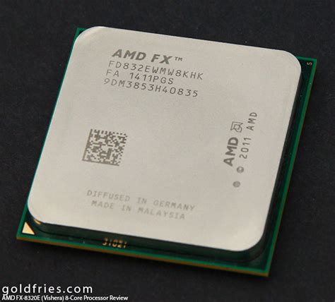 Amd Fx 8320e Vishera 8 Core Processor Review Goldfries