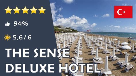 The Sense Deluxe Hotel Side Türkei YouTube