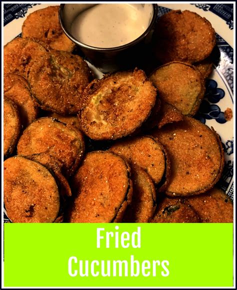 Sweet Tea and Cornbread: Fried Cucumbers!