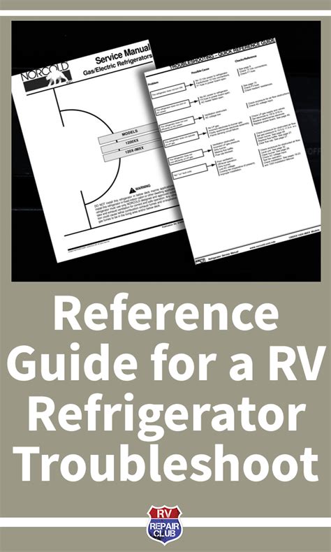 Mobile Rv Refrigerator Repair Guide