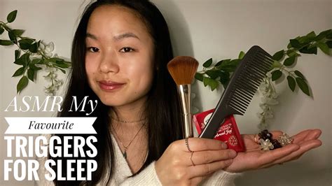 Asmr My Favourite Triggers For Sleep Layered Sounds Clipping Hair