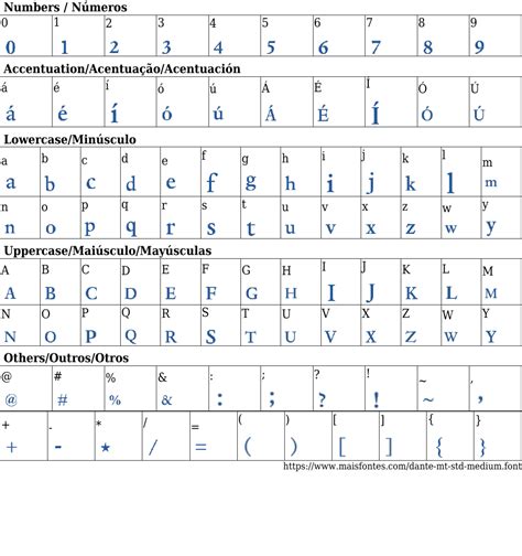 Dante Mt Std Medium Baixar Fonte Grátis Maisfontes