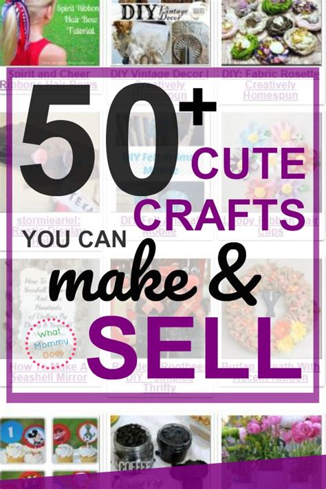 50 Crafts You Can Make And Sell Updated For 2019 What Mommy Does