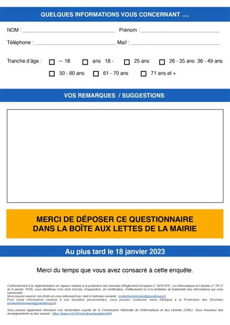 Questionnaire Informatique Commune De Dompierre Sur Veyle