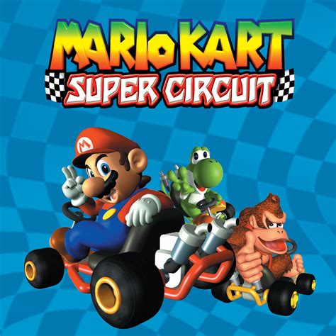 Mario Kart Super Circuit Logo