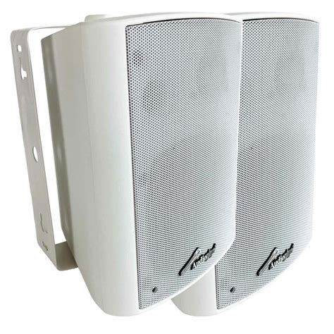 Bocina Ambiental Audiopipe 4 60W 8 Ohms 2 Unidades Blancas Guatemala