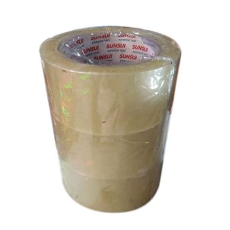 Single Sided Transparent Cello Tape For Packaging Sealing Size 2