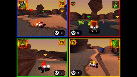 Crash Team Racing Battle Players Rocky Road Points