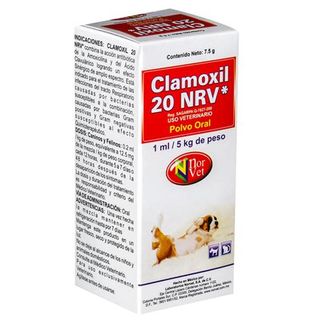 Clamoxil Nrv Suspension Oral 33 Ml Grupo Lovet Farmacia