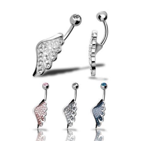 Piercing Nombril Crystal Evolution Swarovski Aile D Ange Piercing Street