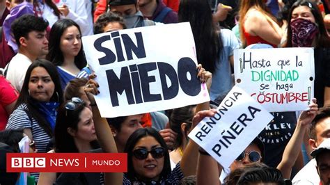 Protestas En Chile Marchas Pacíficas La Otra Cara De La Revuelta