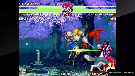 Samurai Shodown III Arcade Mode Nakoruru Bust Hardest Video