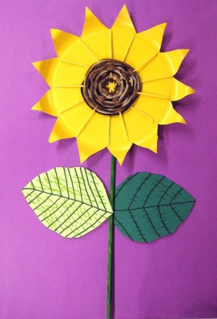 Stunning Sunflower Crafts Red Ted Art S Blog