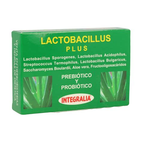 Lactobacillus Plus 60 Cápsulas De Integralia Naturitas