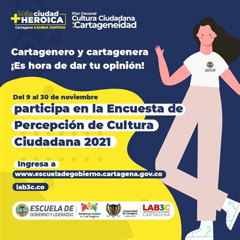 Participa En La Encuesta De Percepción De Cultura Ciudadana 2021