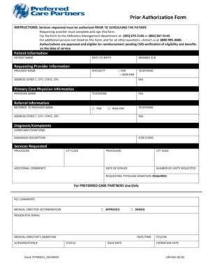 Wellmed Prior Authorization Form Pdf Fill Online Printable Fillable