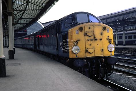 The Transport Library Br British Rail Diesel Locomotive Class 40 40016 At Swindon Works In