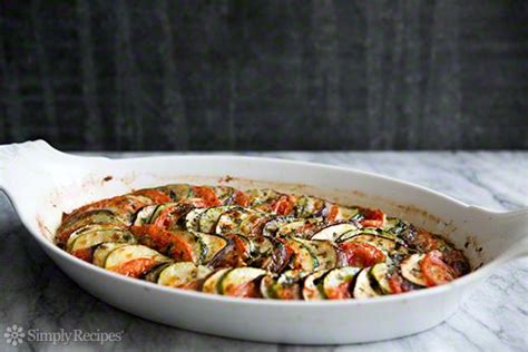 Use Up Summer S Bounty In This Colorful Zucchini Eggplant Tomato