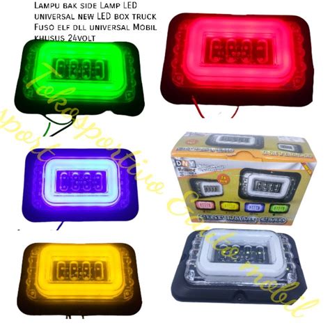 Jual Lampu Led Bak Side Lamp Led Universal Mobil Truk Box Fuso Elf V