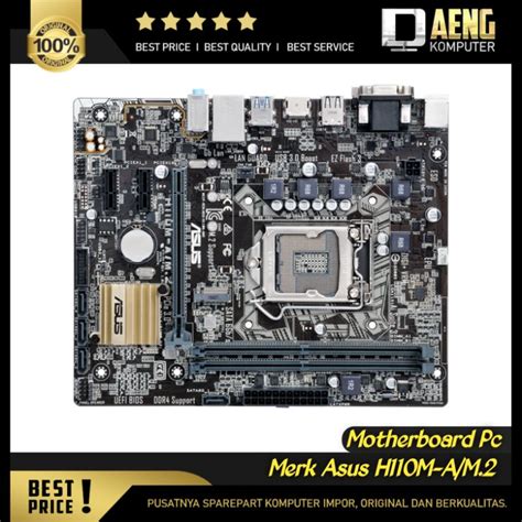 Jual Motherboard Mainboard Mobo Pc Merk Asus H M A M Socket