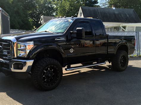 2013 Ford F 250 Super Duty 20x10 Fuel Offroad Wheels 35x12 5r20 Toyo Tires 2 Inch Leveling