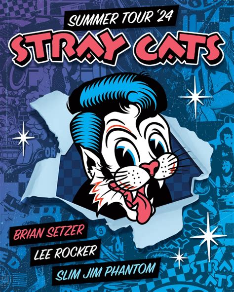 STRAY CATS Announce Summer 2024 Tour - SRO PR