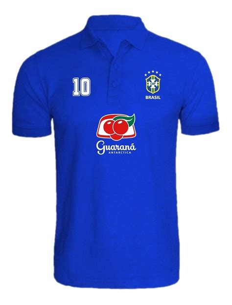 Camisa Gola Polo Masculina Sele O Brasileira Lan Amento Top Mercadolivre