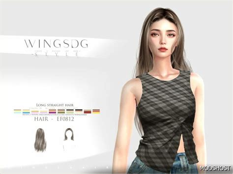 Alaina Hairstyle Sims Mod Modshost