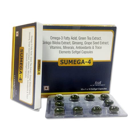 Sumega Softgel Capsules Samson Laboratories Pvt Ltd