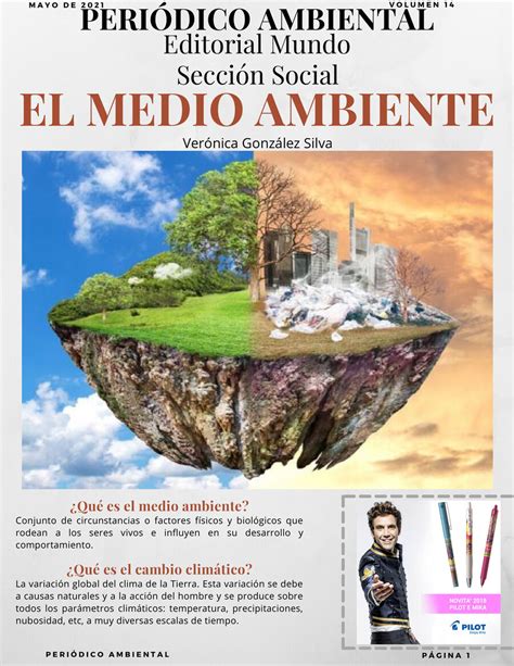 Periódico Medio Ambiente By Verónica Flipsnack