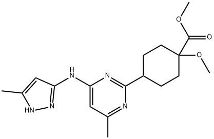 METHYL 1 METHOXY 4 4 METHYL 6 5 METHYL 1H PYRAZOL 3 YL AMINO