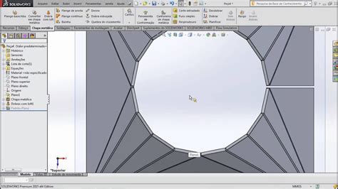 Aula Dobra Por Loft Chapas Met Licas Solidworks Marcelo Pereira