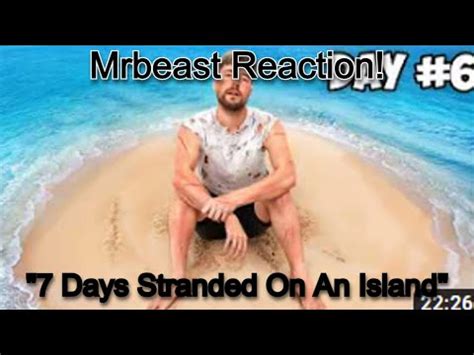 Jks Reacts To Mrbeast Days Stranded On An Island Youtube