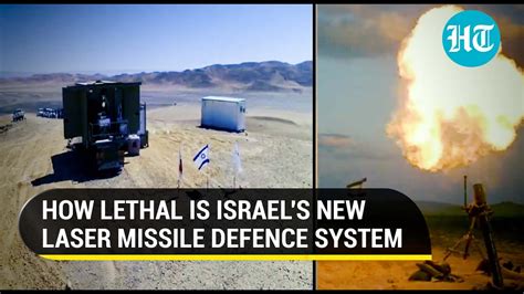 Israel's 'Iron Beam' laser missile defense system; Shoots down drones ...