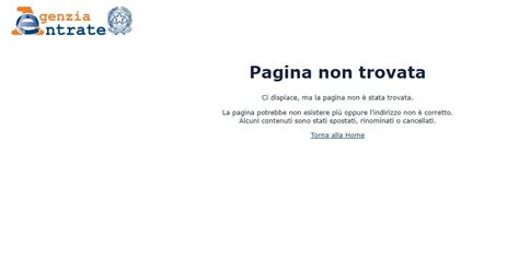 Sito Agenzia Delle Entrate è Down Home Page Irraggiungibile Cosa Succede