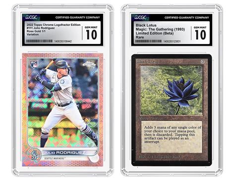 Cgc Trading Cards And Csg To Merge With Updated Label And Scale