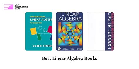 11 Best Linear Algebra Books Definitive Ranking