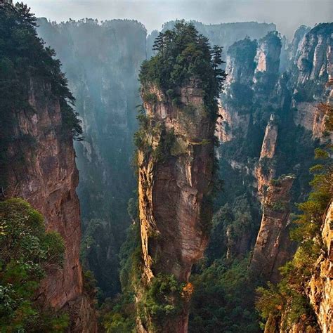 The Zhangjiajie National Forest Park is a unique national forest park ...