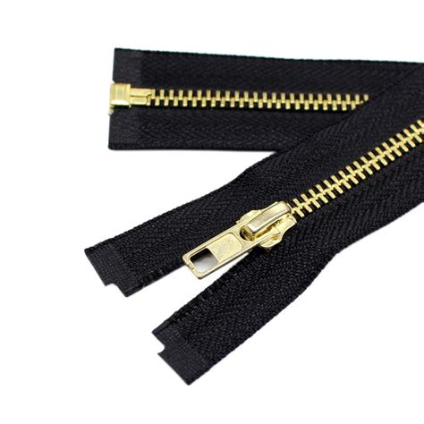 Yahoga Pcs Inch Brass Separating Jacket Zipper Metal Zippers For