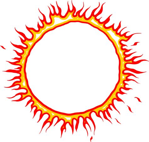 Fire Circle SVG