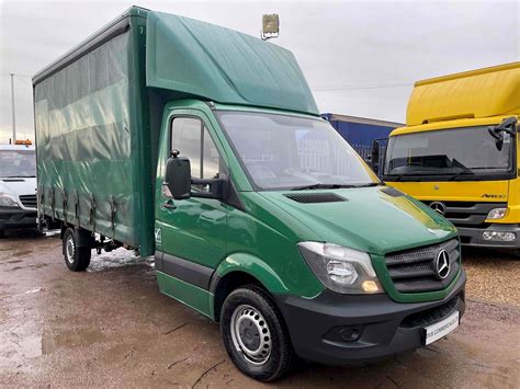 Used Mercedes Benz Sprinter Cdi Bhp Lwb Curtain Side