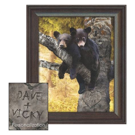 Bears Personalized Art Print