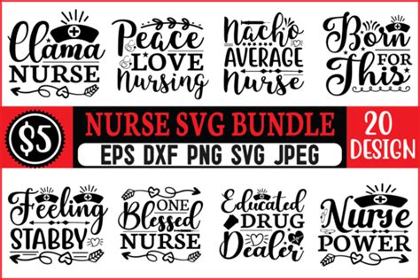 Nurse Svg Bundle Bundle · Creative Fabrica