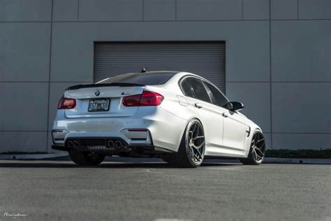 Bmw M F White Brixton Forged Pf Duo Wheel Front